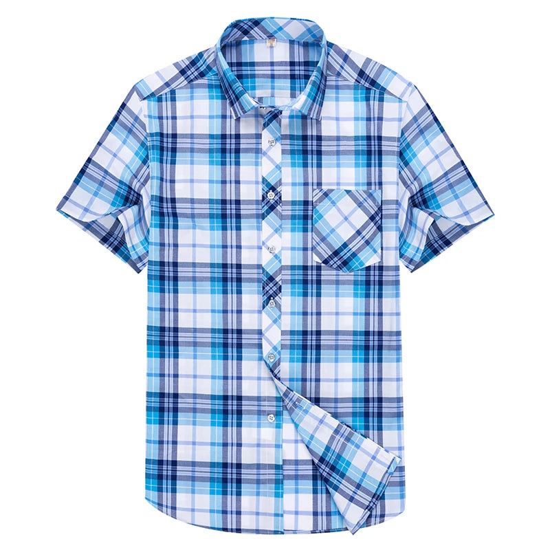 Camisa Social Masculina Xadrez Maximus