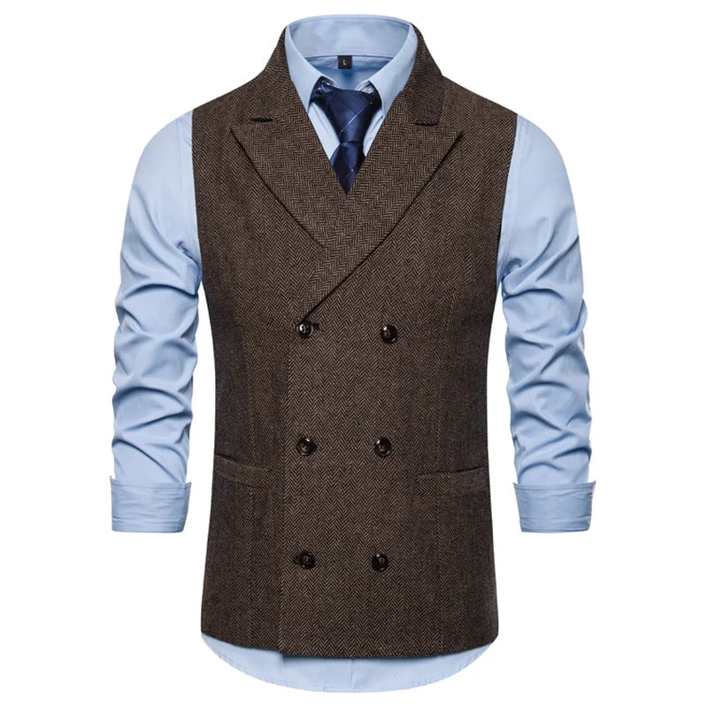 Colete Masculino Vintage, Colete Masculino Social Xadrez, Colete Masculino de lapela vintage, colete masculino formal