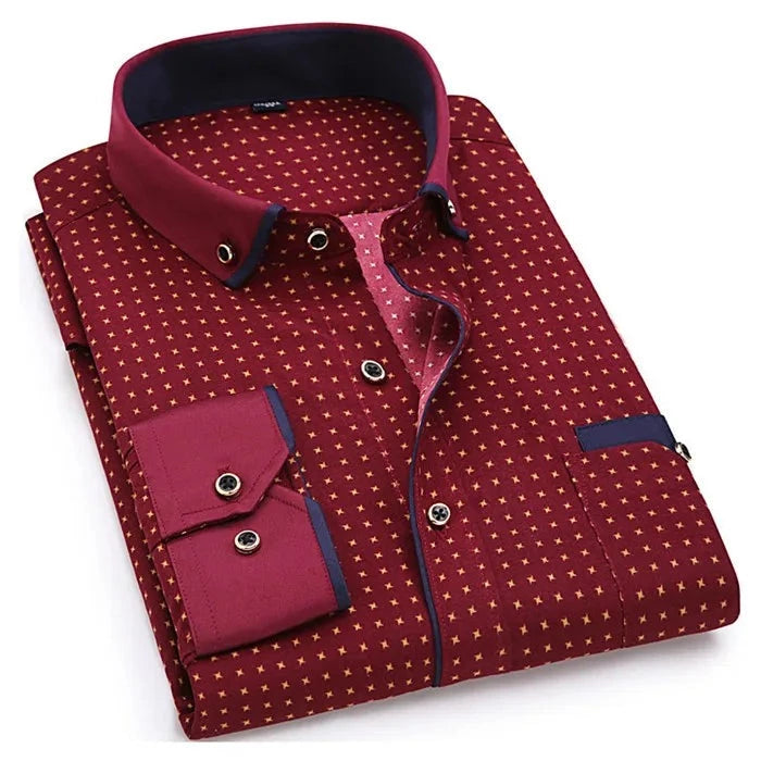 Camisa Social Masculina Modern Valentus