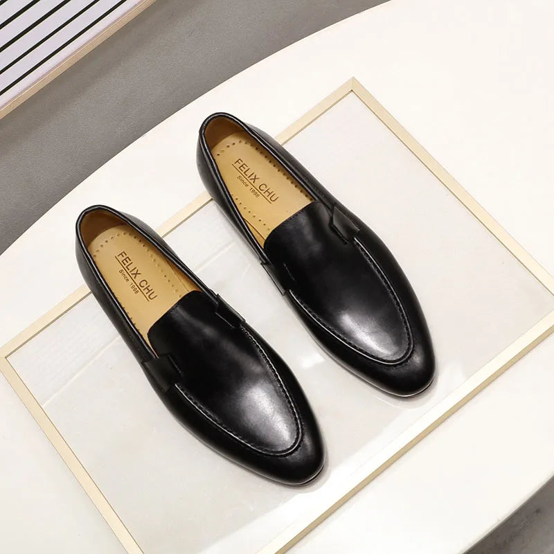 Mocassim Masculino de Couro, Mocassim Masculino Minimalista, Loafer Masculino, Loafer de Couro, Mocassim de Couro