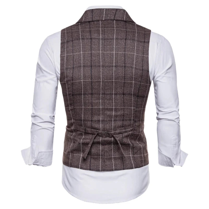 Colete Masculino Xadrez Formal, Colete Masculino Xadrez, Colete Social Masculino, Colete Social, Colete Maximus