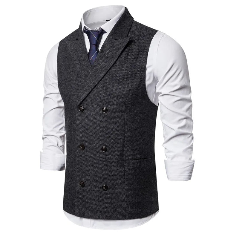 Colete Masculino Vintage, Colete Masculino Social Xadrez, Colete Masculino de lapela vintage, colete masculino formal