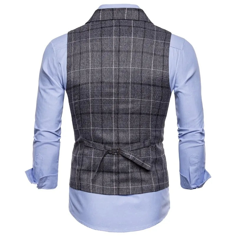 Colete Masculino Xadrez Formal, Colete Masculino Xadrez, Colete Social Masculino, Colete Social, Colete Maximus