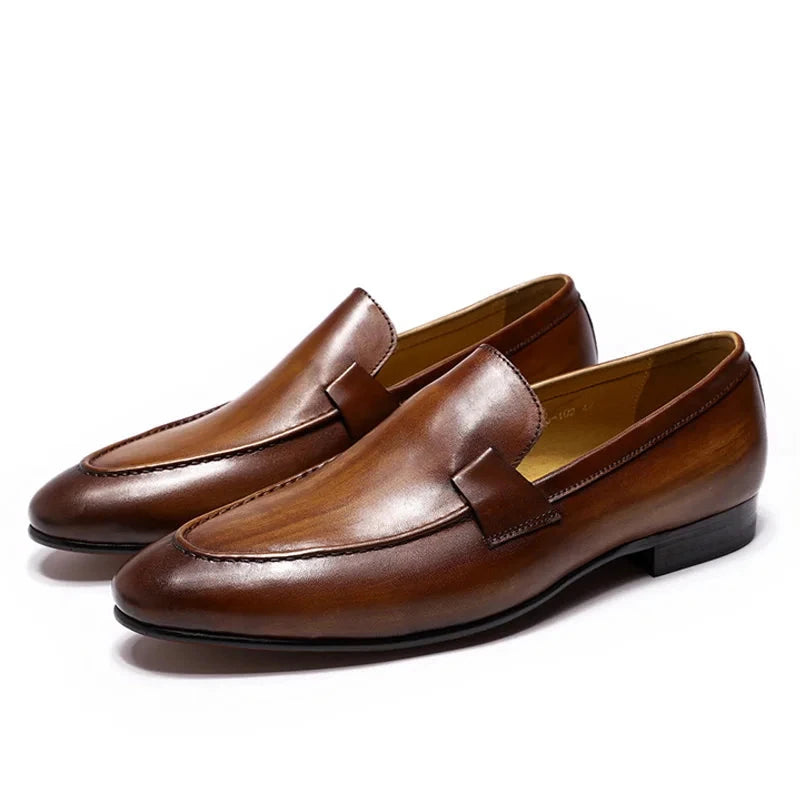 Mocassim Masculino de Couro, Mocassim Masculino Minimalista, Loafer Masculino, Loafer de Couro, Mocassim de Couro