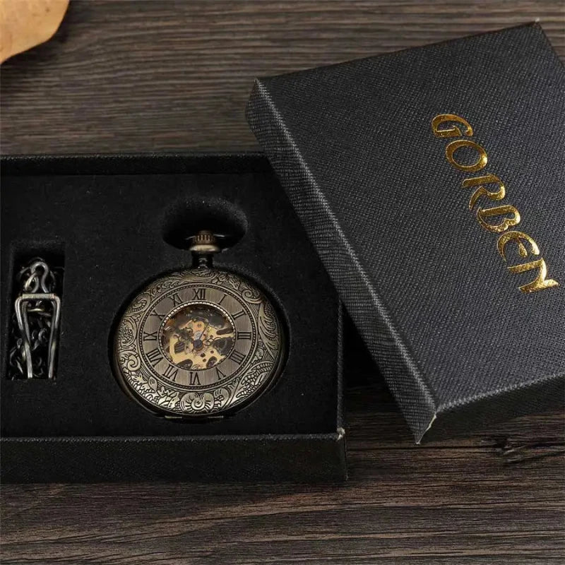 Relógio de Bolso, Relógio de Bolso Mecânico Retro, Relógio de Bolso Mecânico, Relógio de Bolso Retro, Relógio de bolso Bronze