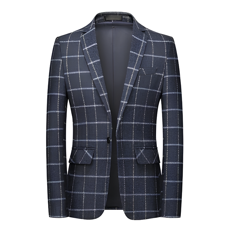Blazer Masculino Xadrez Fashion Maximus