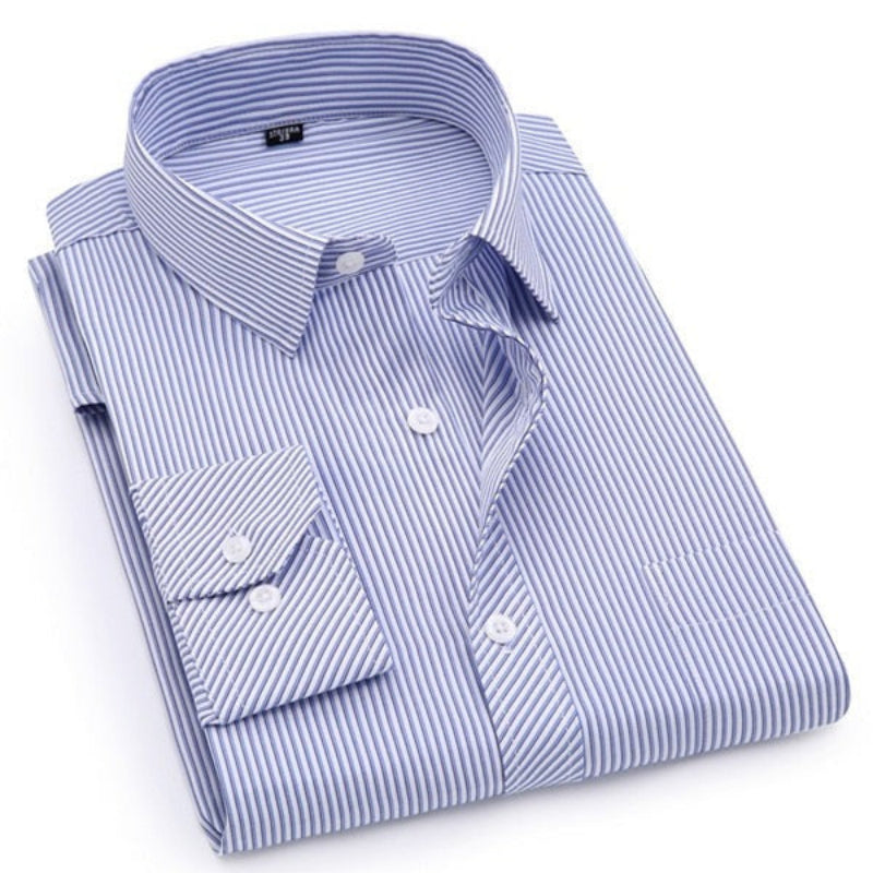 camisa social masculina listrada, camisa listrada masculina, camisa masculina listras verticais, camisa social masculina formal, camisa masculina trabalho, camisa listrada slim fit, camisa masculina manga longa, camisa social azul listrada, camisa masculina clássica, camisa social para terno, camisa social listrada