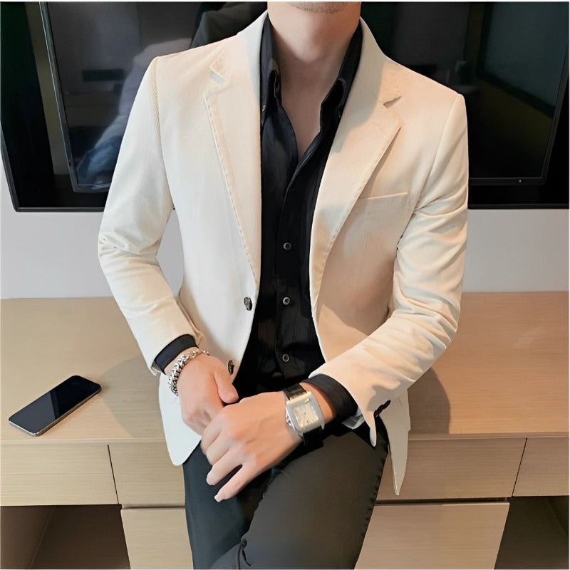 Blazer Masculino Slim, Blazer Masculino Camurça, Blazer Masculino slim camurça