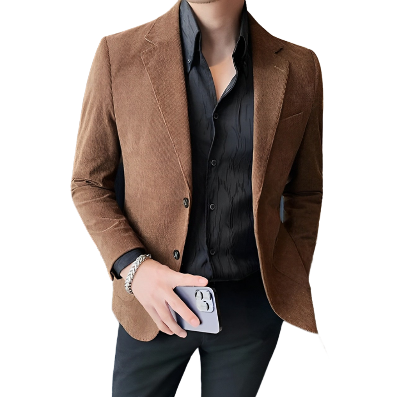 Blazer Masculino Slim, Blazer Masculino Camurça, Blazer Masculino slim camurça