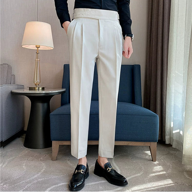 Calça Alfaiataria Masculina Slim Ajustável Maximus