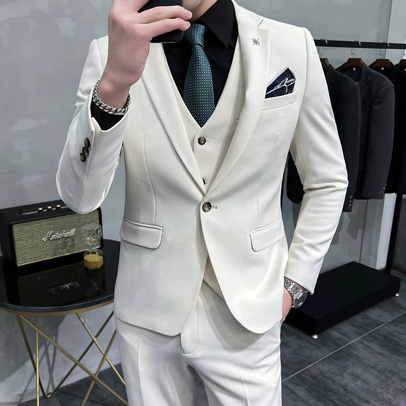 Terno Masculino Slim Liso Style Maximus