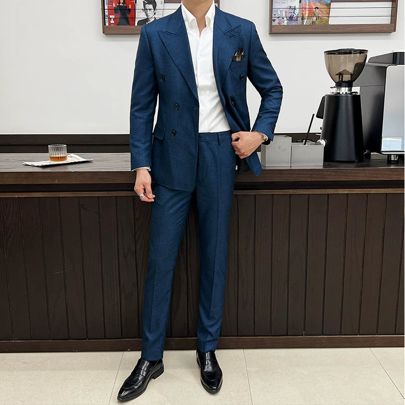Costume Masculino Transpassado Slim Luxury Maximus