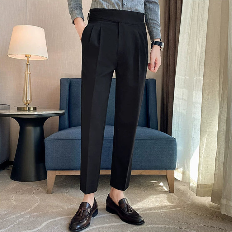 Calça Alfaiataria Masculina Slim Ajustável Maximus