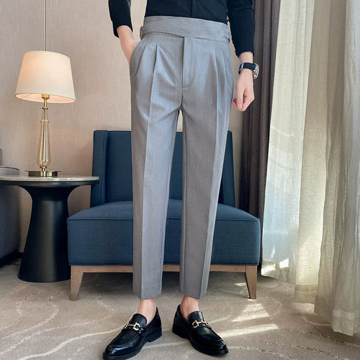 Calça Alfaiataria Masculina Slim Ajustável Maximus