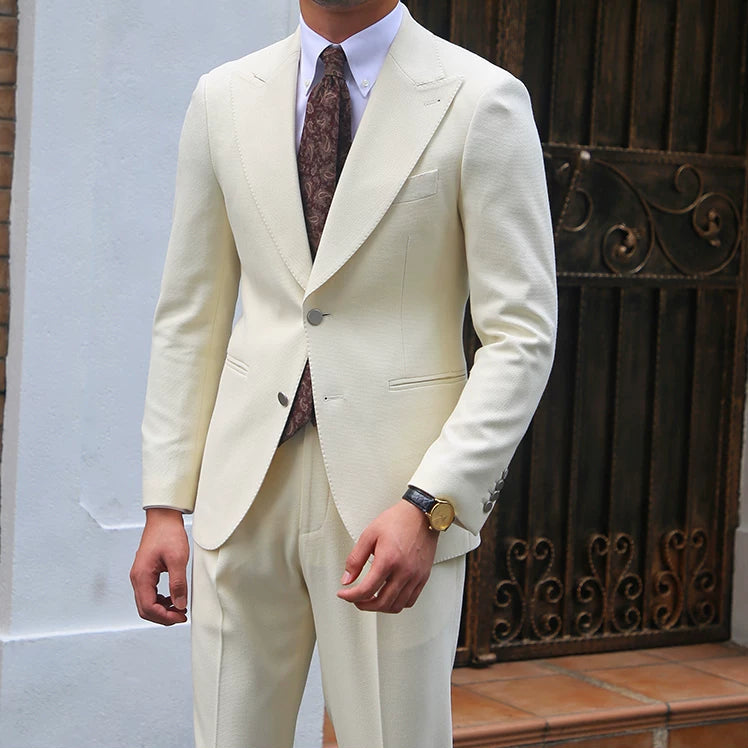 Costume Masculino Slim Peak Off-White Maximus