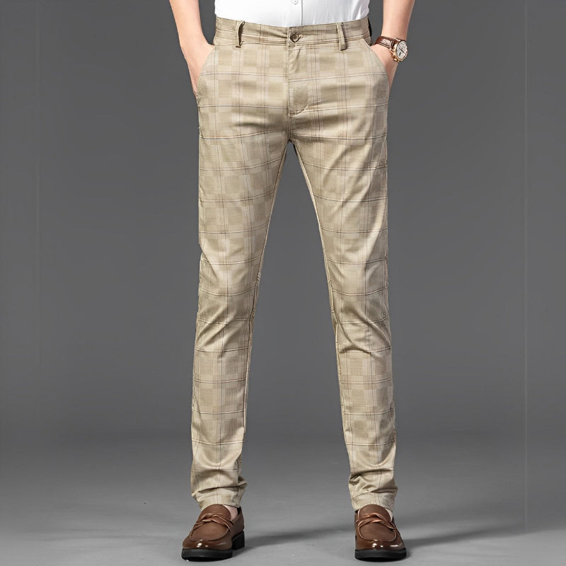 calça social xadrez vintage, calça social masculina reta, calça xadrez colorido masculina, calça social caqui xadrez, calça social vermelho vinho, calça social verde musgo, calça alfaiataria xadrez retrô, calça masculina xadrez casual
