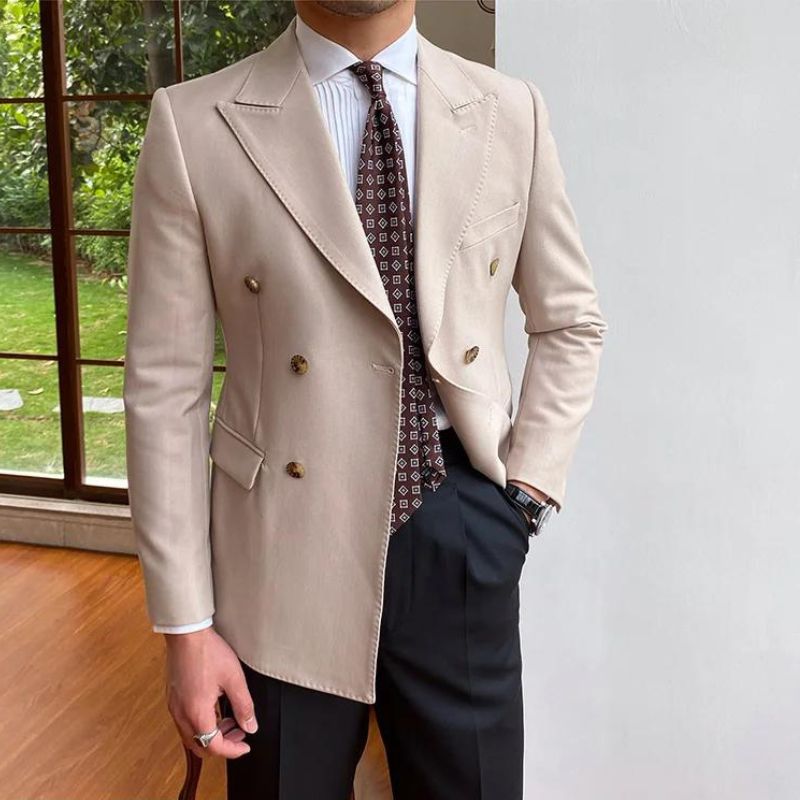 Blazer Masculino Transpassado Inglês, Blazer Transpassado, Blazer Masculino Maximus