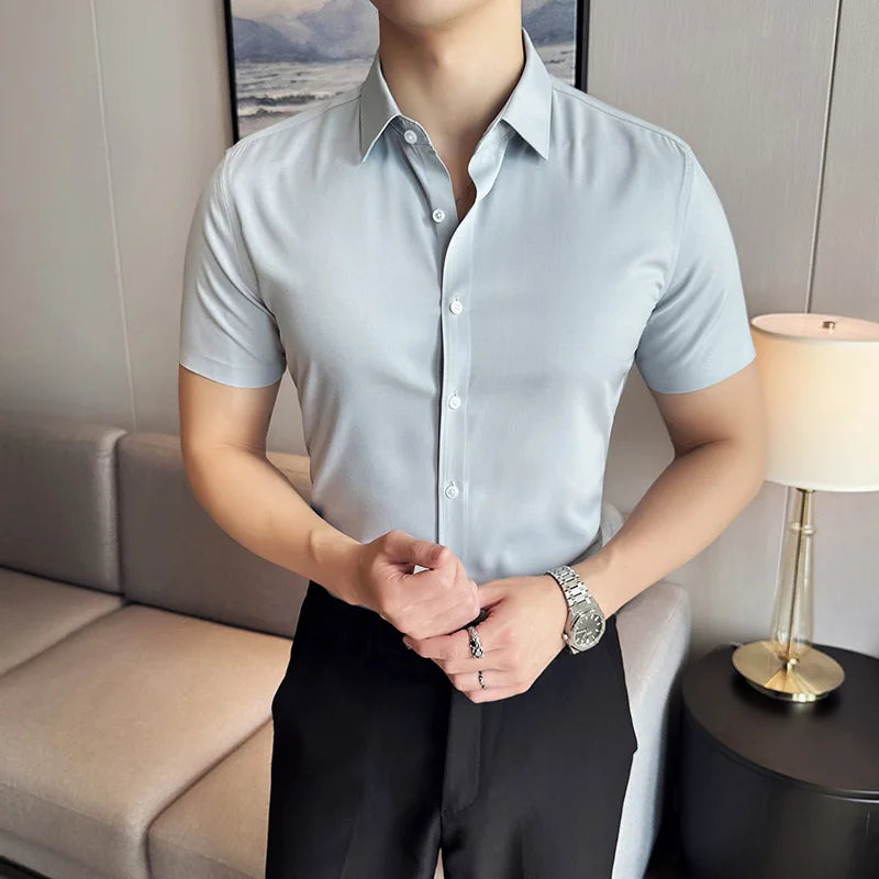 Camisa Social Manga Curta, Camisa Slim Manga Curta, Camisa Social Masculina Manga Curta, Camisa Social Masculina Slim Manga Curta