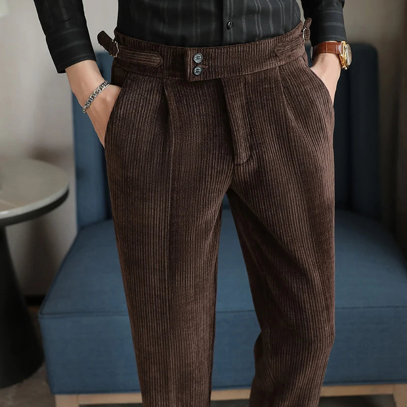 calça alfaiataria masculina canelada, calça social canelada, calça alfaiataria canelada, calça social masculina, calça masculina alfaiataria