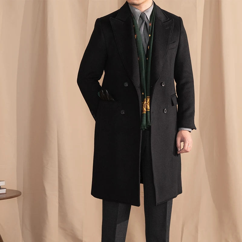 sobretudo masculino de lã, sobretudo transpassado masculino, sobretudo elegante inverno, sobretudo slim masculino, sobretudo social masculino