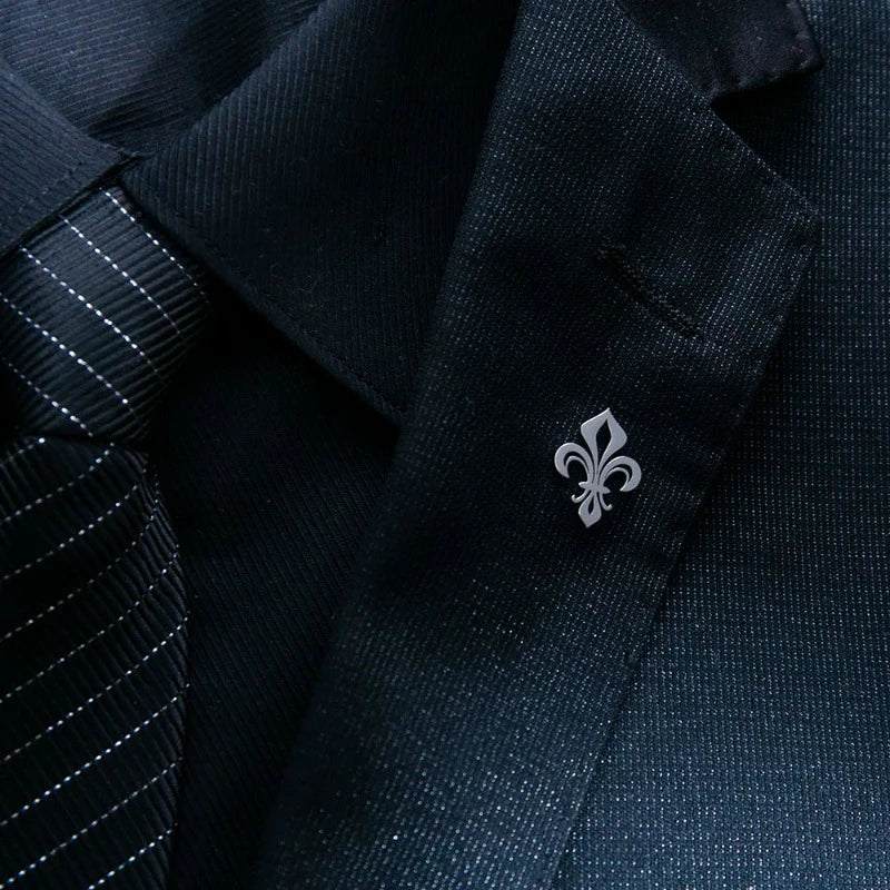 Broche para Terno Masculino Flor de Lis Maximus