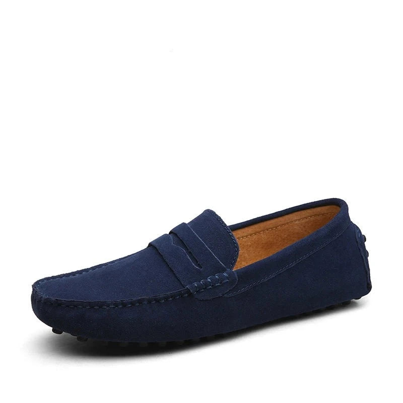 Mocassim Masculino de Couro Maximus
