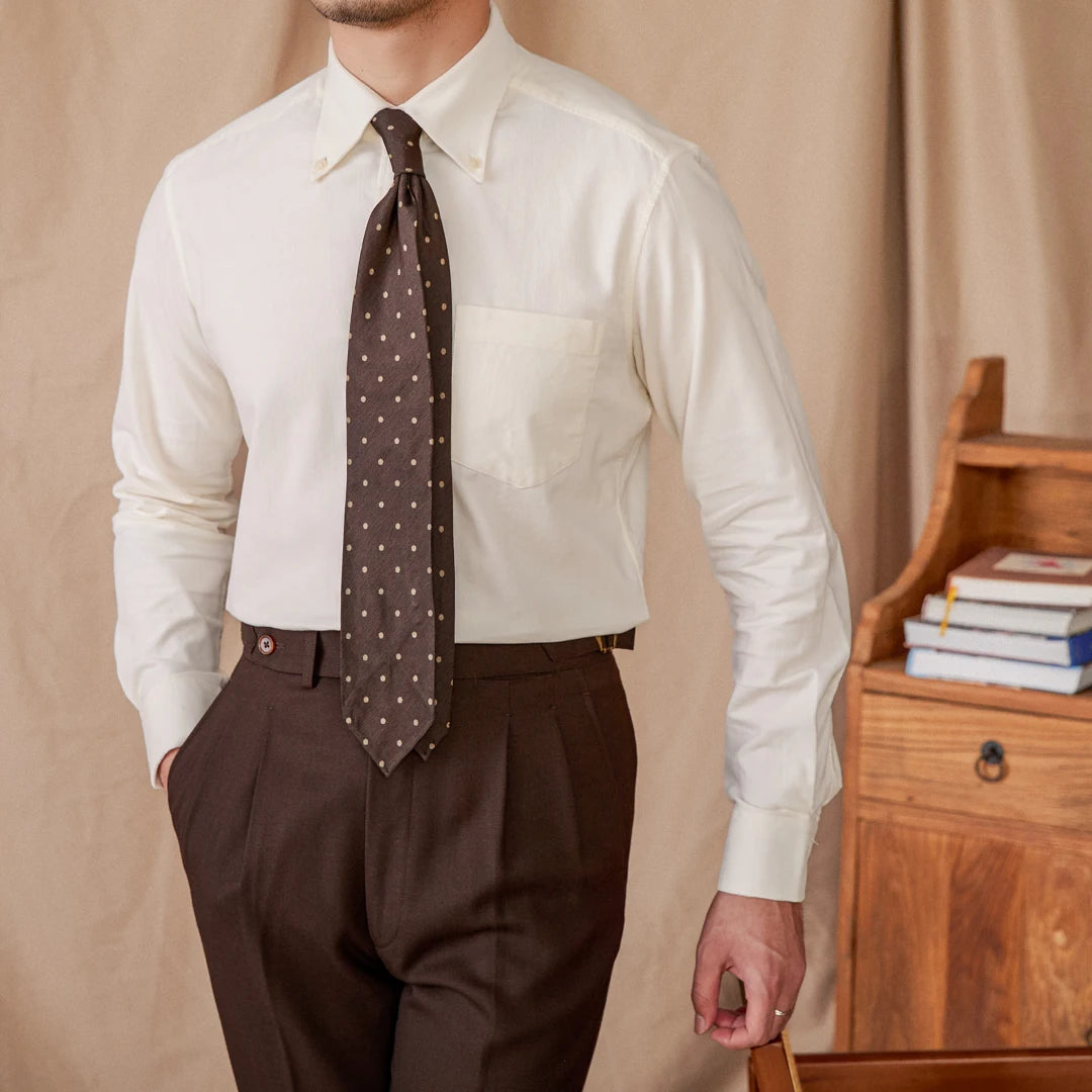 Camisa Social Masculina em Veludo Cotelê Fino Maximus