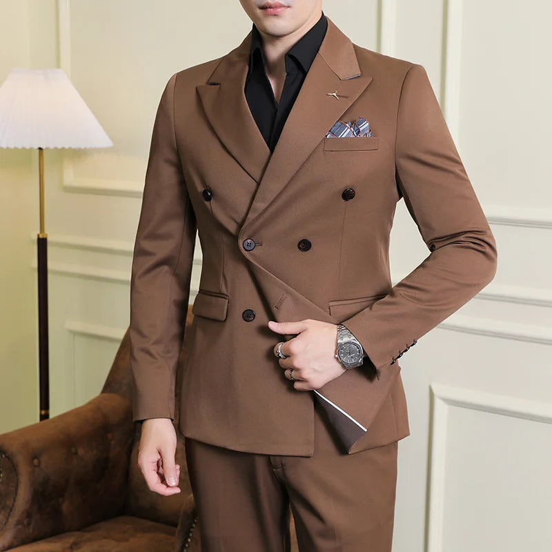 costume masculino transpassado, costume masculino liso, costume transpassado, costume masculino slim fit