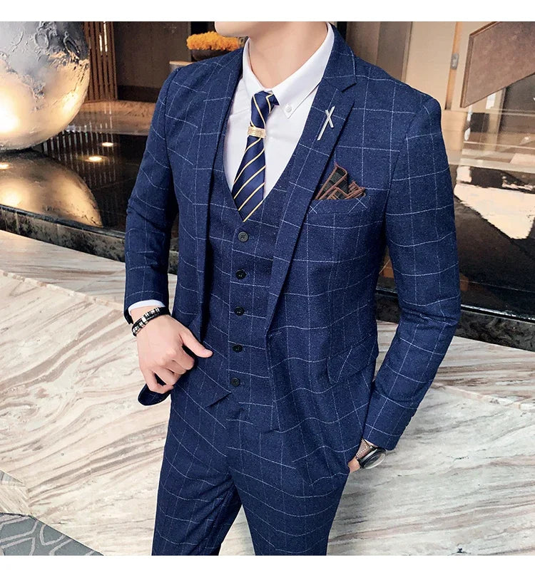 Terno Masculino Xadrez Modern Maximus