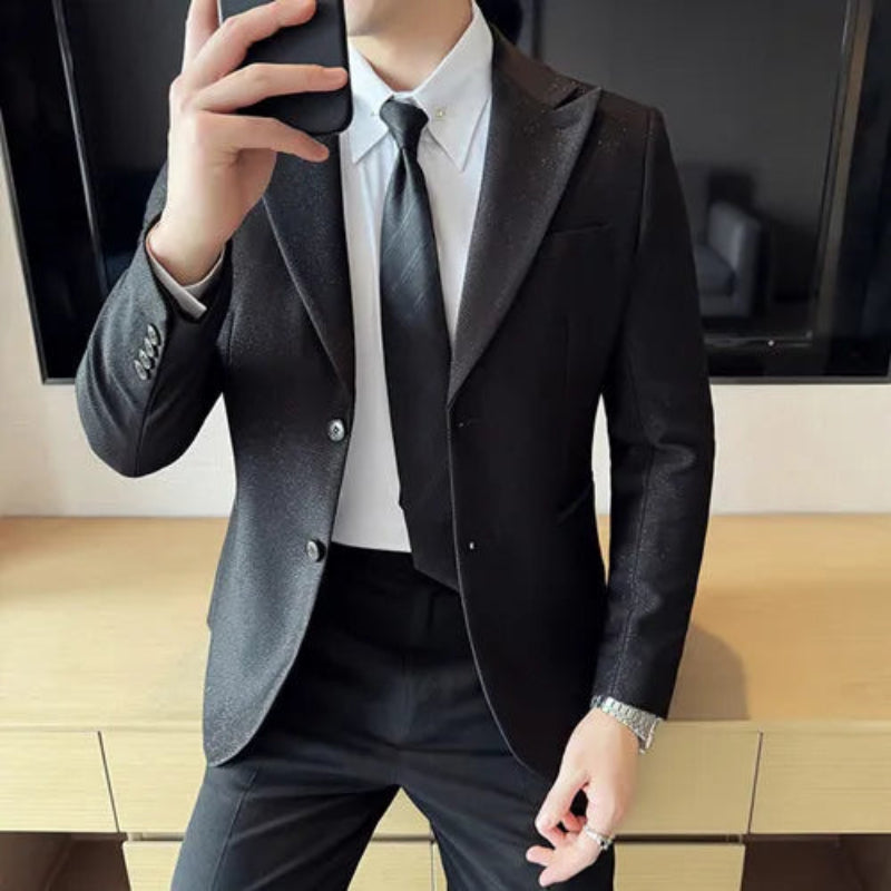 Blazer Slim Fit, Blazer Masculino Slim, Blazer Masculino Maximus, blazer masculino, blazer lapela peak, blazer