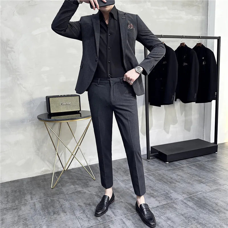 Costume Masculino, costume masculino slim fit, costume slim fit, costume masculino liso, terno masculino, terno masculino slim fit