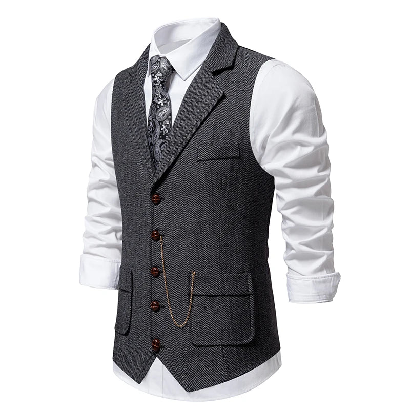 Colete Masculino, Colete de Lapela, Colete Masculino de Lapela