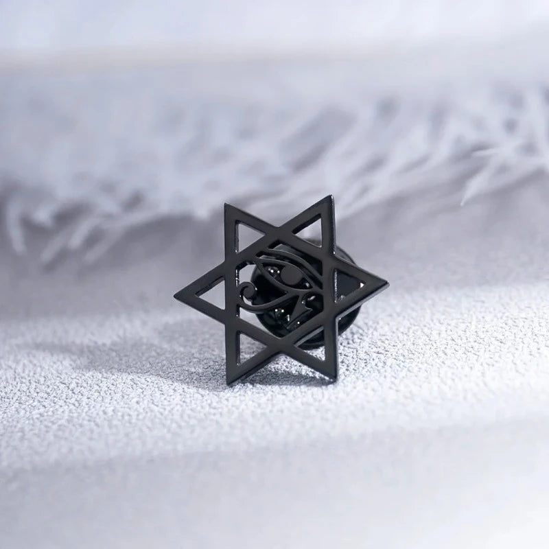 Broche para Terno Masculino Estrela de David Maximus