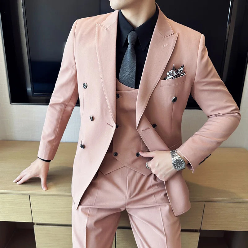 Terno Masculino Transpassado Moderno, Terno Masculino Slim Fit, Terno Masculino Transpassado Slim
