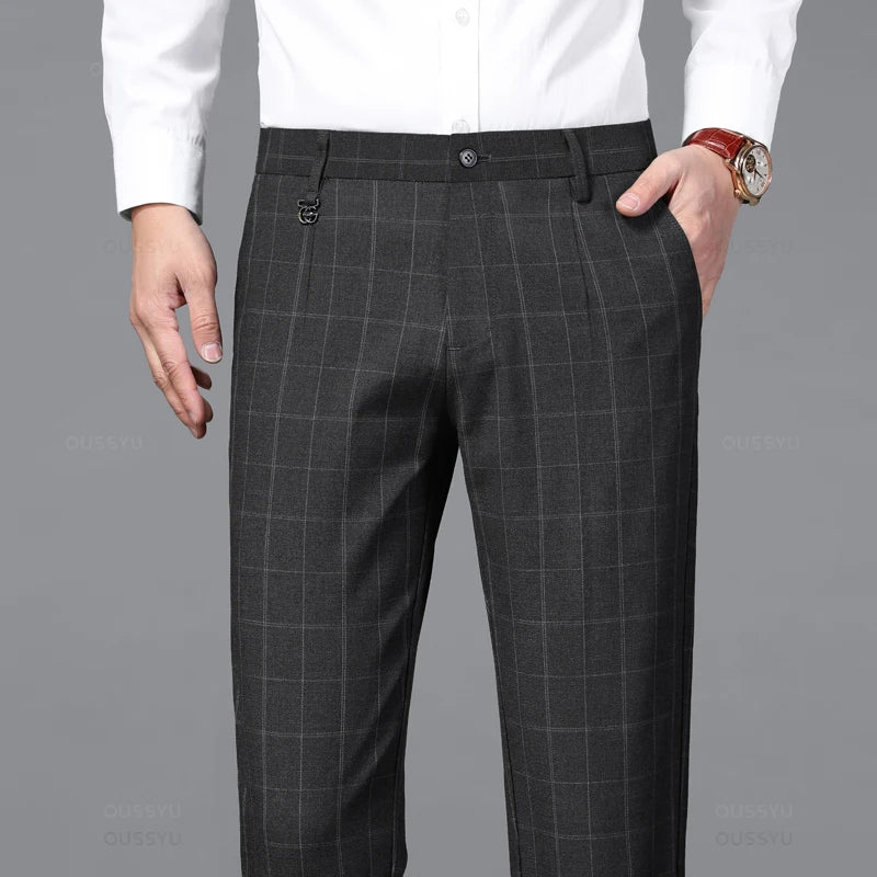 Calça Social Masculina Xadrez, Calça social xadrez, calça Maximus