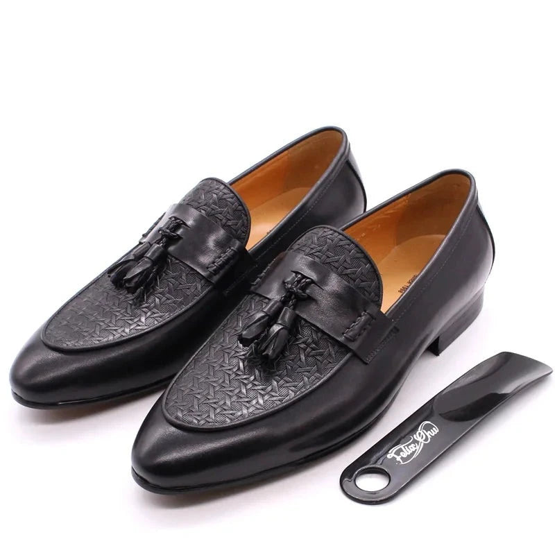 Mocassim de Couro, Mocassim Italiano, Mocassim Masculino Luxuoso de Couro Maximus