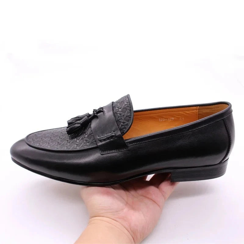Mocassim de Couro, Mocassim Italiano, Mocassim Masculino Luxuoso de Couro Maximus