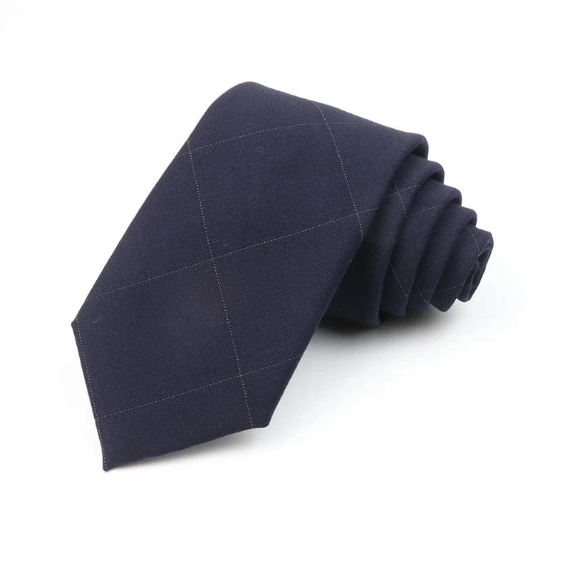 Gravata Listrada, Gravata de Lã, Gravata Listrada de Lã