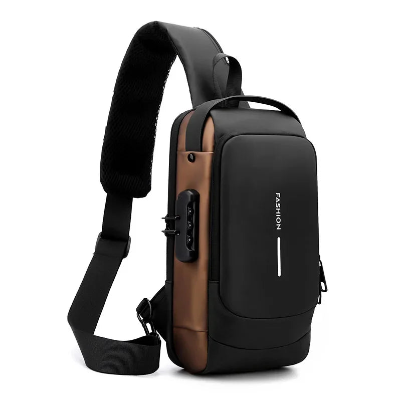 Bolsa Transversal Masculina Safe Maximus