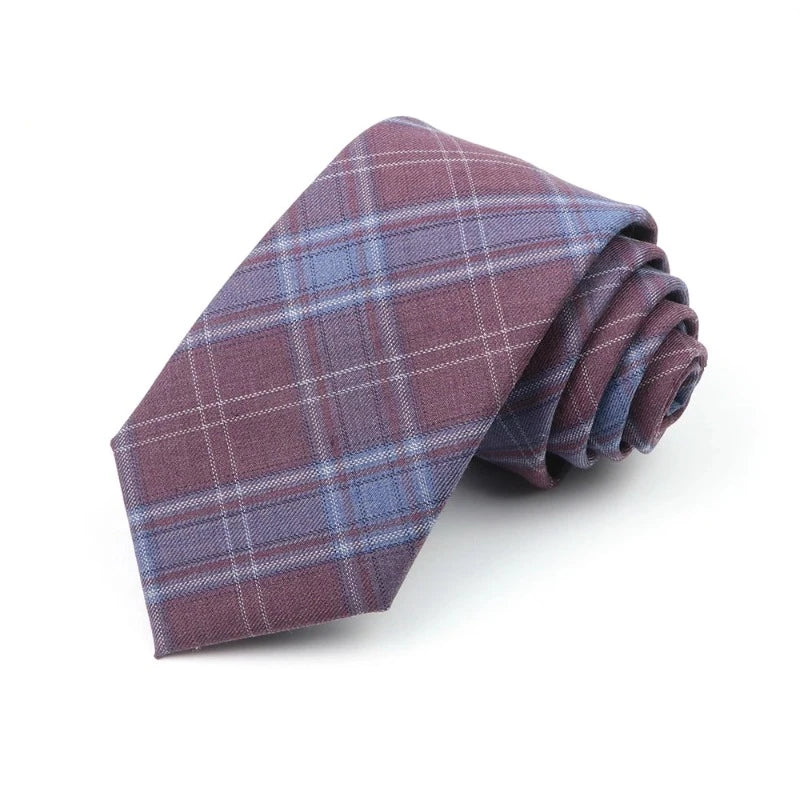 Gravata Listrada, Gravata de Lã, Gravata Listrada de Lã