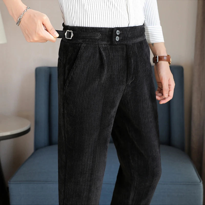 calça alfaiataria masculina canelada, calça social canelada, calça alfaiataria canelada, calça social masculina, calça masculina alfaiataria