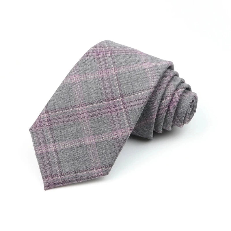 Gravata Listrada, Gravata de Lã, Gravata Listrada de Lã