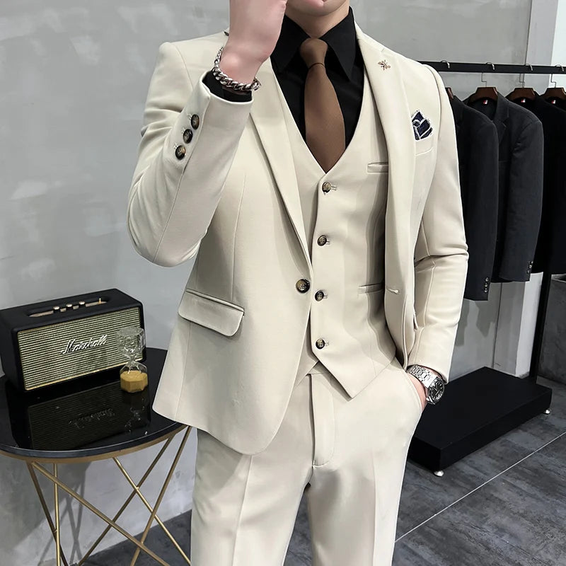 Terno Masculino Slim Fit, Terno Masculino para Casamento, Terno Masculino Completo