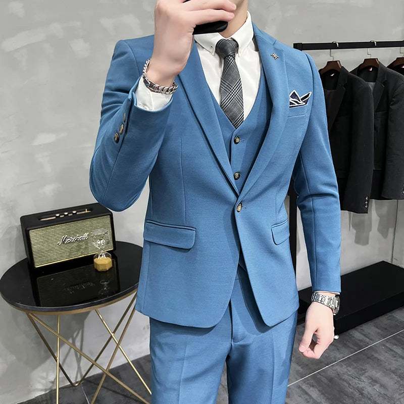 Terno Masculino Slim Fit, Terno Masculino para Casamento, Terno Masculino Completo