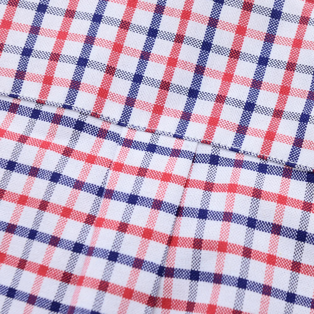 Camisa Social Masculina Xadrez Oxford Maximus