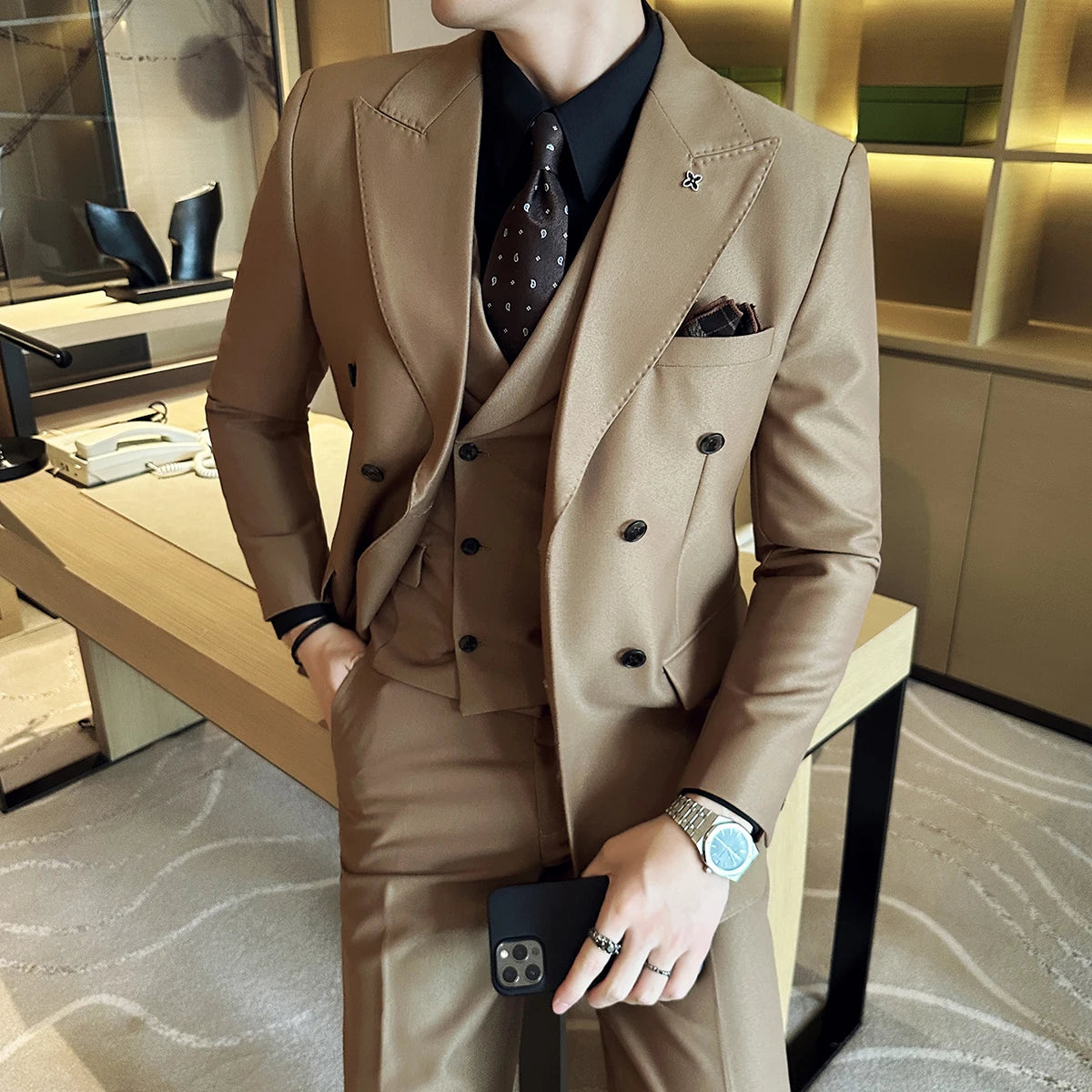 Terno Masculino Transpassado, Terno Masculino Moderno, Terno Masculino Slim Fit|49321110896916|49321110929684|49321110995220|49321111027988|49321111060756|49321111093524|49321111224596