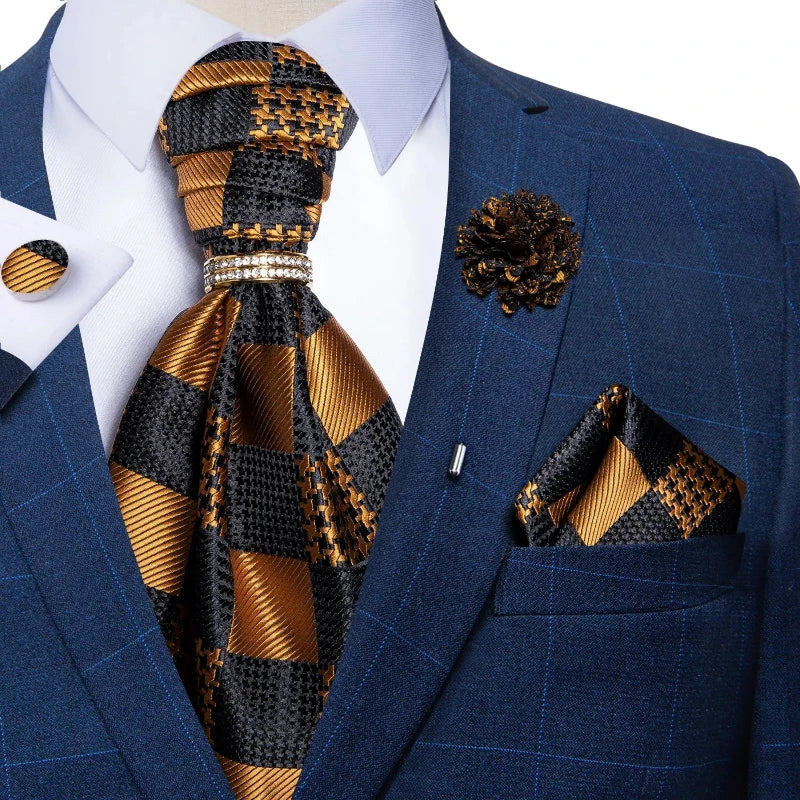 Gravata, Gravata de Seda, Gravata Ascot, Conjunto de gravata