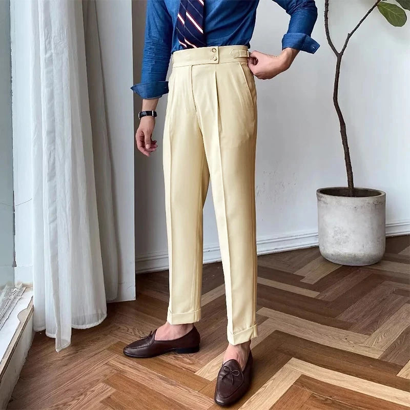 calça social masculina, calça social alfaiataria, calça masculina alfaiataria italiana, calça estilo italiana