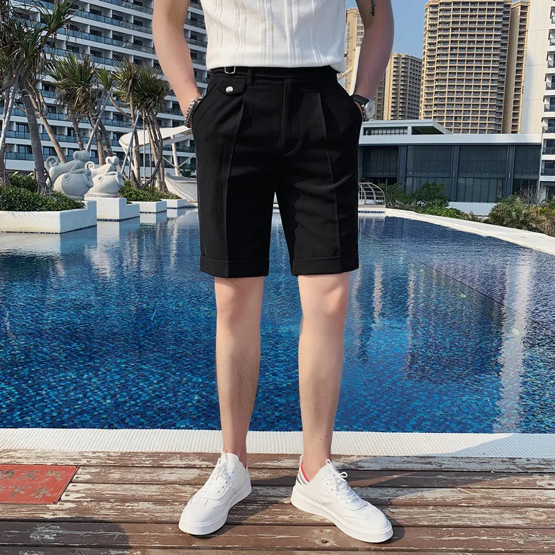 bermuda alfaiataria masculino, bermuda social masculina, short alfaiataria masculina, short masculino alfaiataria, bermuda masculina social