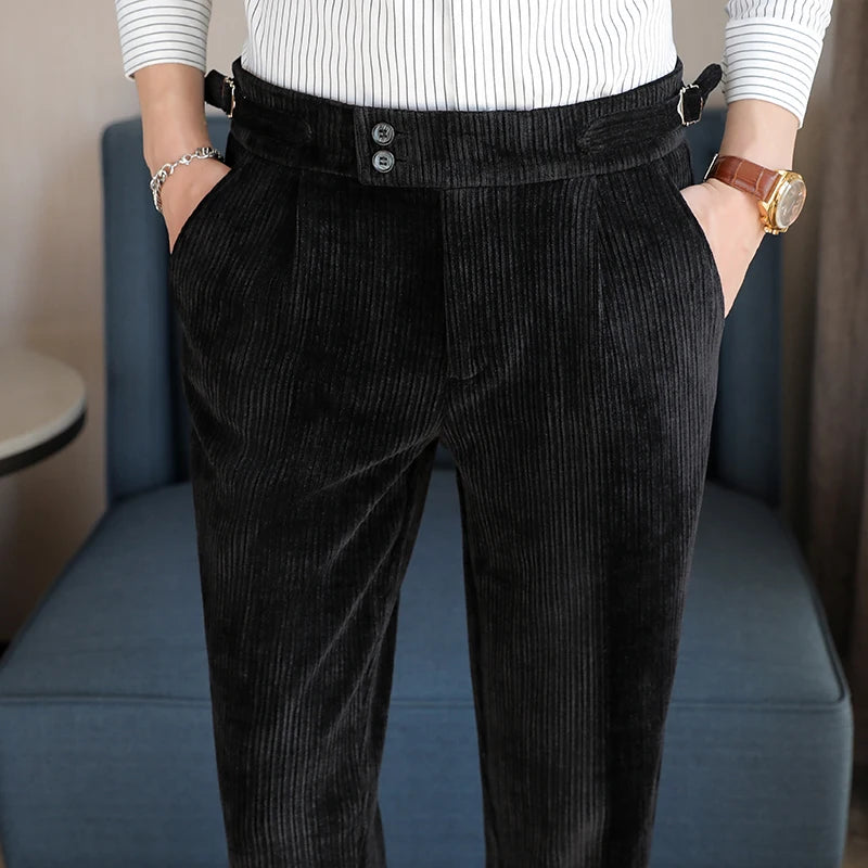 calça alfaiataria masculina canelada, calça social canelada, calça alfaiataria canelada, calça social masculina, calça masculina alfaiataria